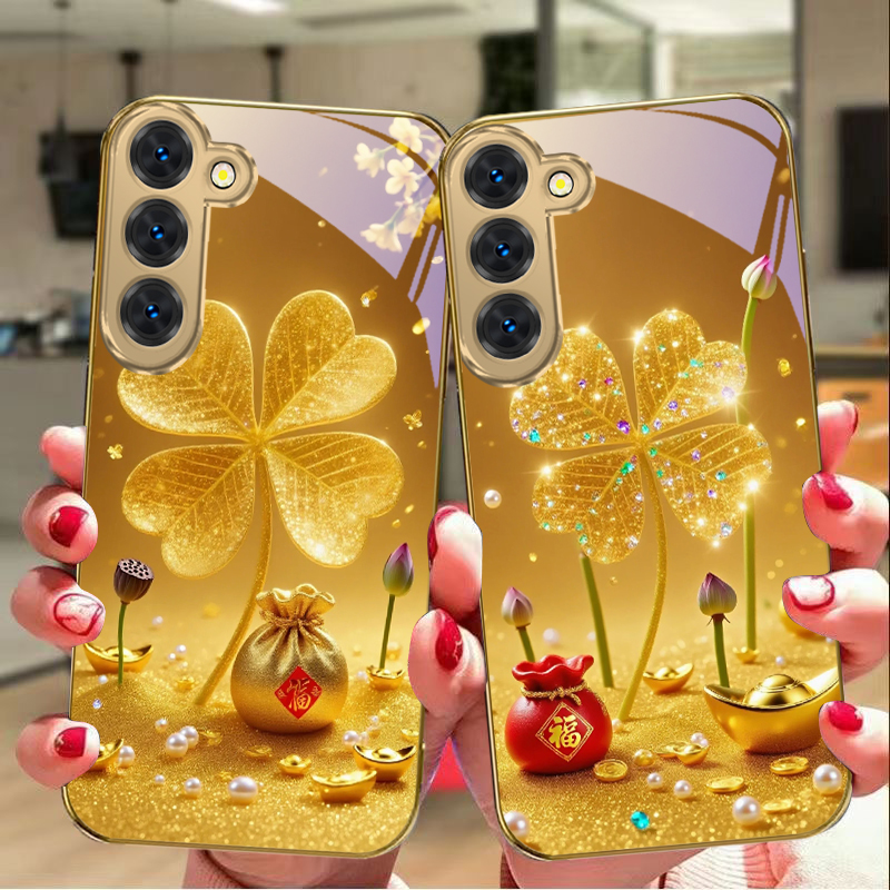 Phone Cases For Samsung Galaxy - A huge golden clover For Samsung