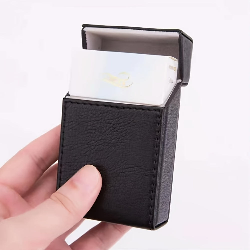 Flip Leather Case - Leather tobacco box 20 cigars whole