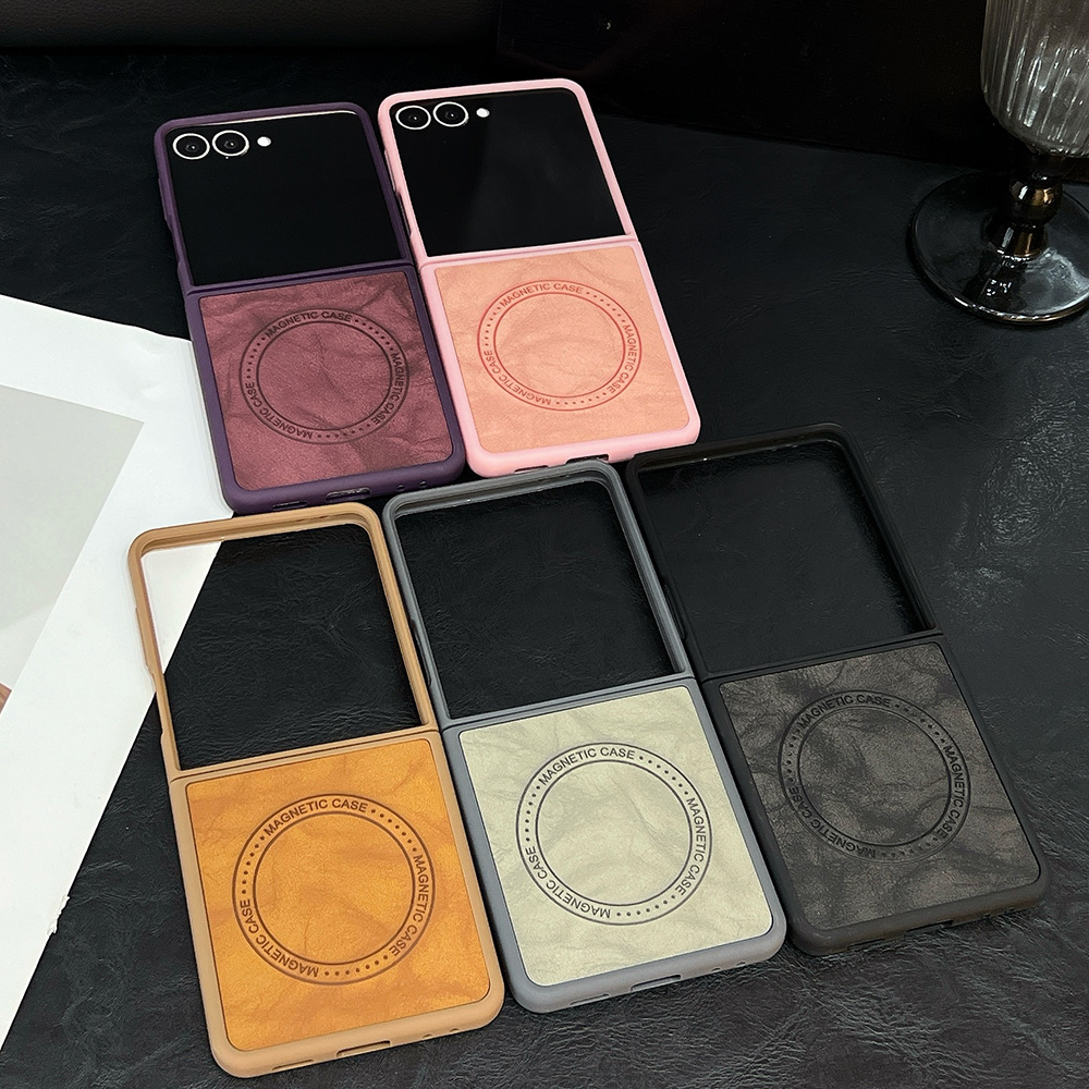 Flip Leather Case - Cortex Leather Case for Samsung Z