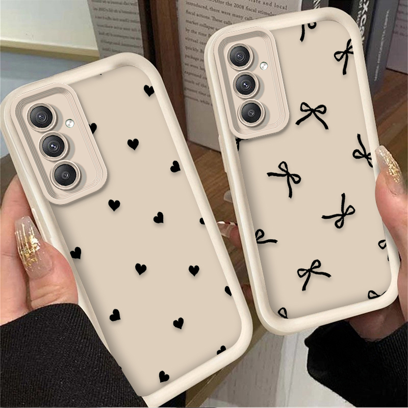 Black Love Heart Bowknot Case  - Phone Cases For Samsung Galaxy recensie en prijs