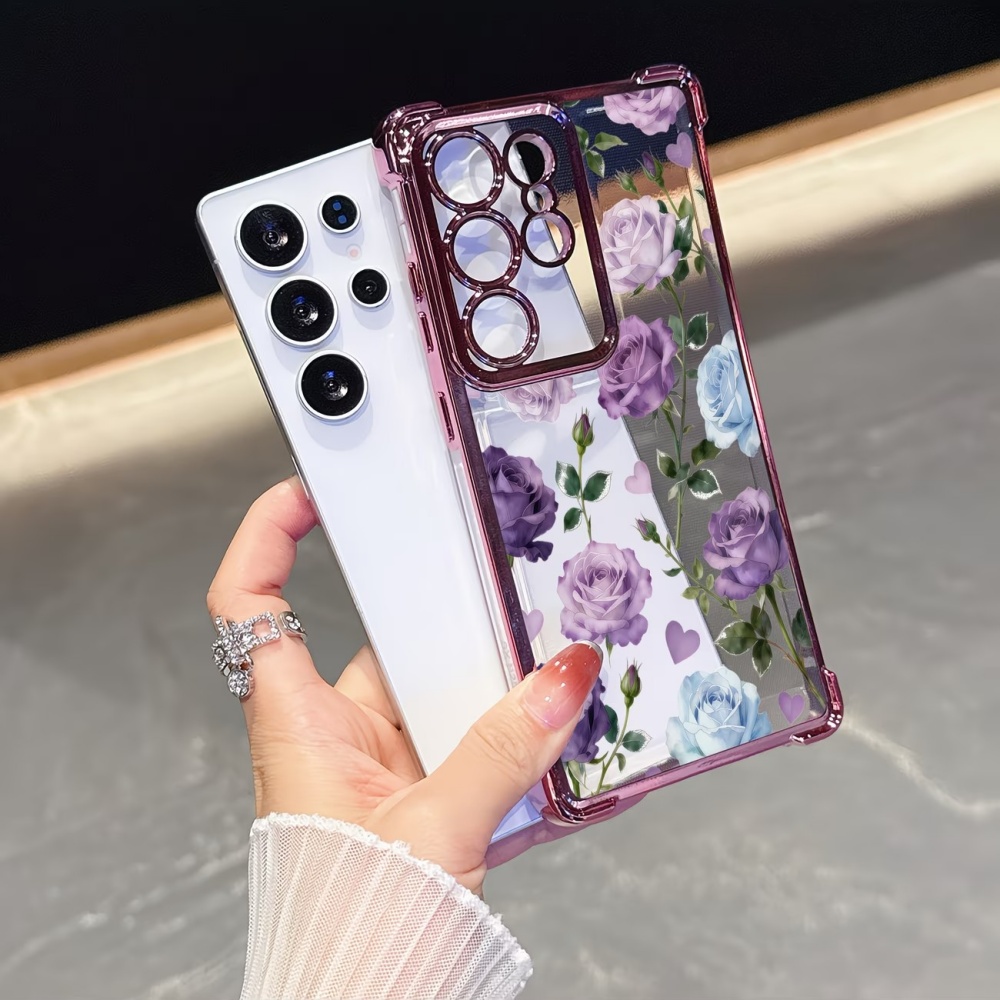 Electroplated Four-Corner Anti - Phone Cases For Samsung Galaxy recensie en prijs