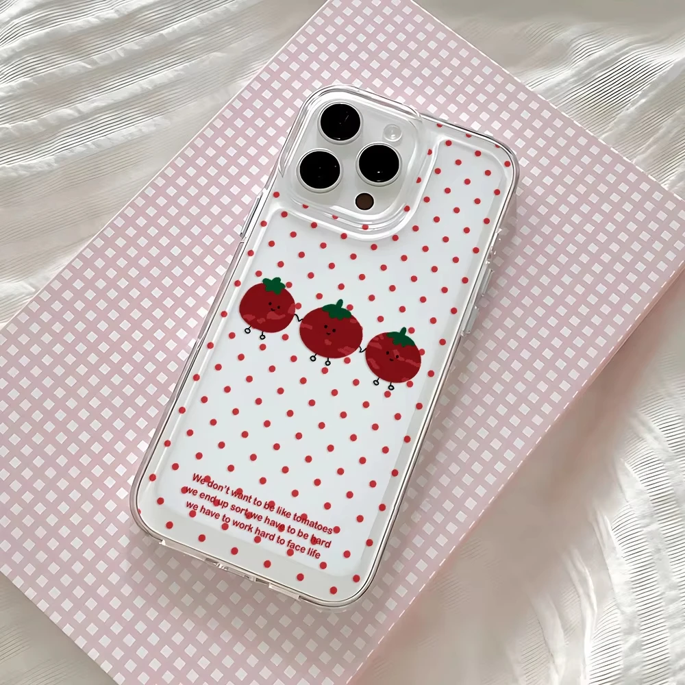 Minority Korean Cute Tomato Cl - Phone Cases Drawing recensie en prijs