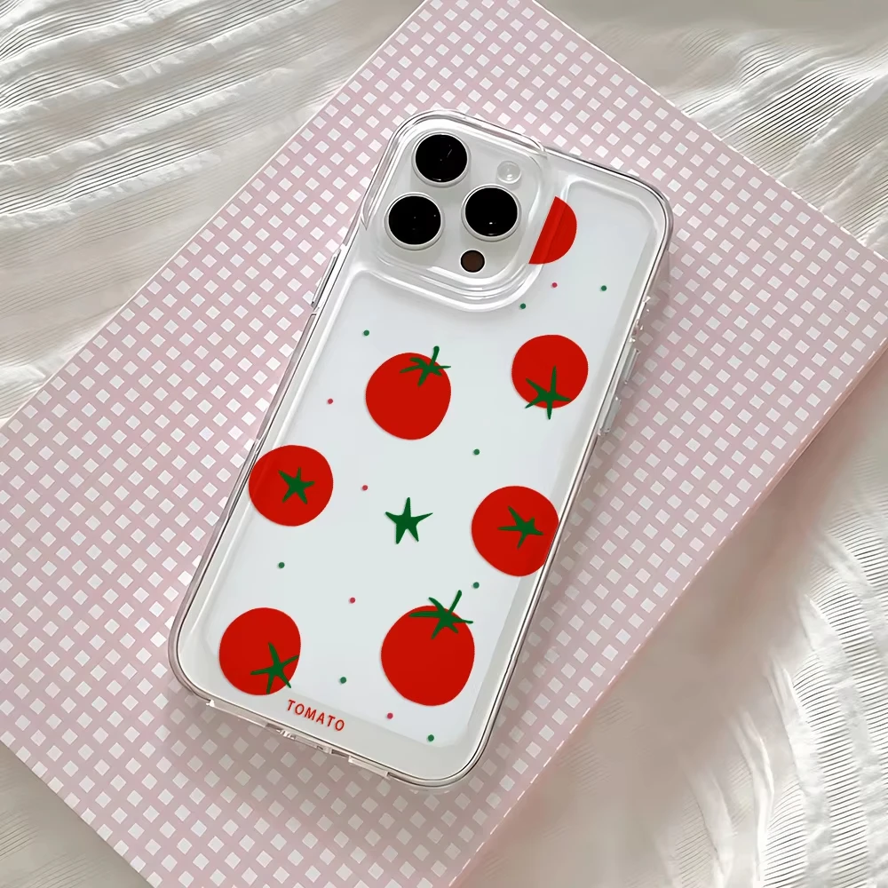 Minority Korean Cute Tomato Cl - Phone Cases Drawing recensie en prijs