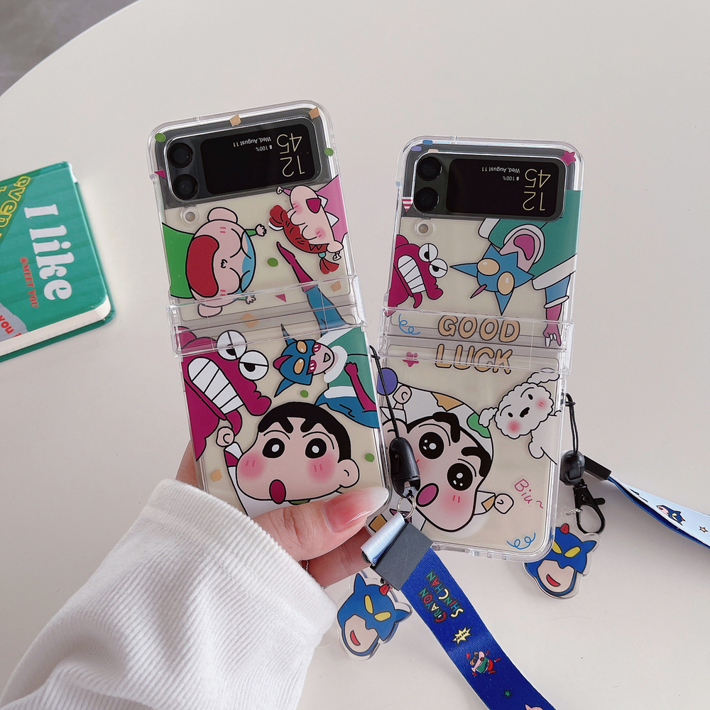 Cute Japan Anime Crayon Shin-c - Phone Cases Z Flip 5 recensie en prijs