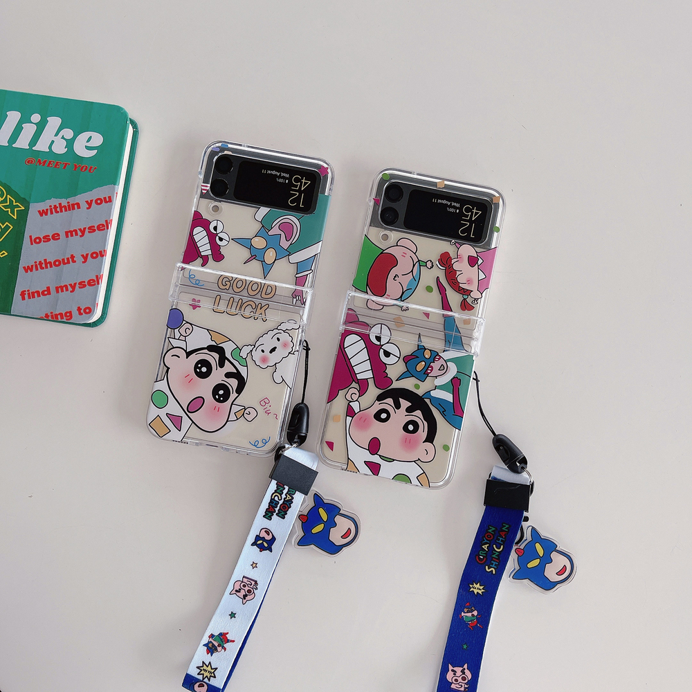 Cute Japan Anime Crayon Shin-c - Phone Cases Z Flip 5 recensie en prijs