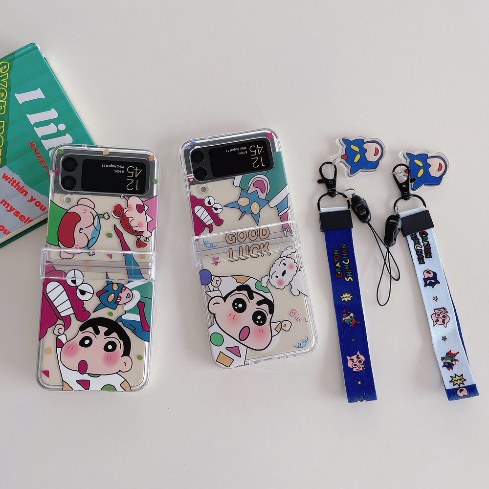 Cute Japan Anime Crayon Shin-c - Phone Cases Z Flip 5 recensie en prijs