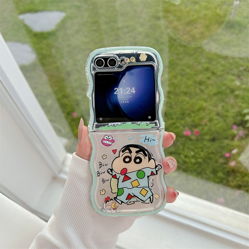Cute Cartoon Japan Anime Crayo - Phone Cases Z Flip 5 recensie en prijs