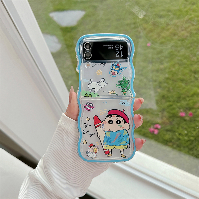 Cute Cartoon Japan Anime Crayo - Phone Cases Z Flip 5 recensie en prijs