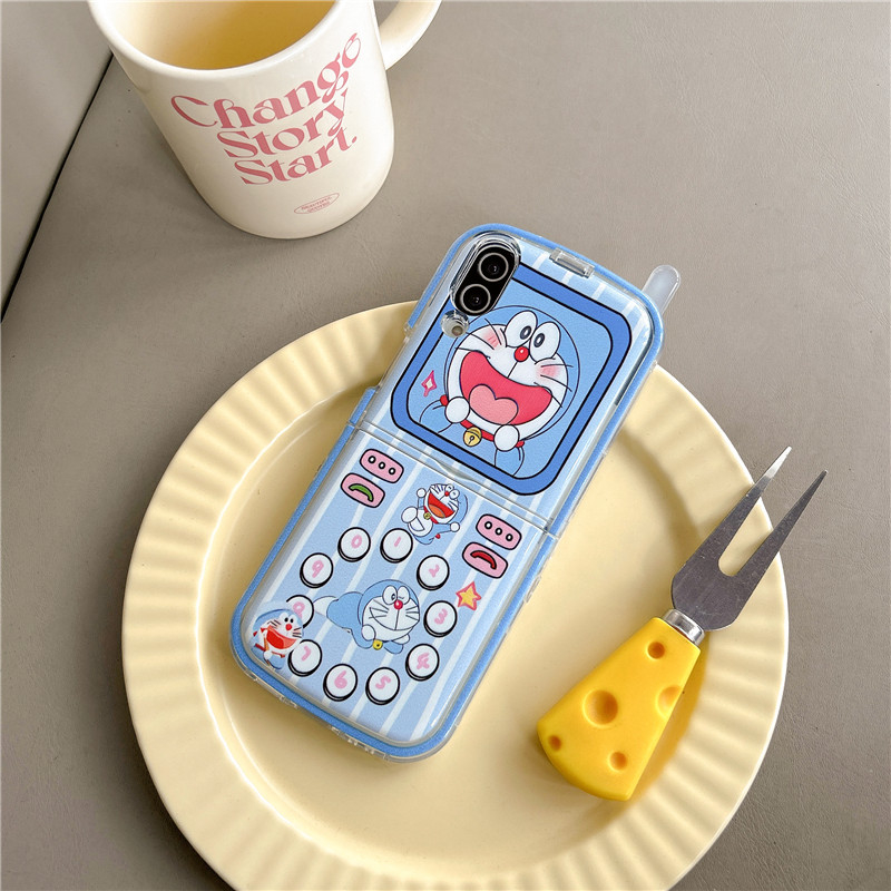 Cute Cartoon Japan Anime Dorae - Phone Cases Z Flip 5 recensie en prijs