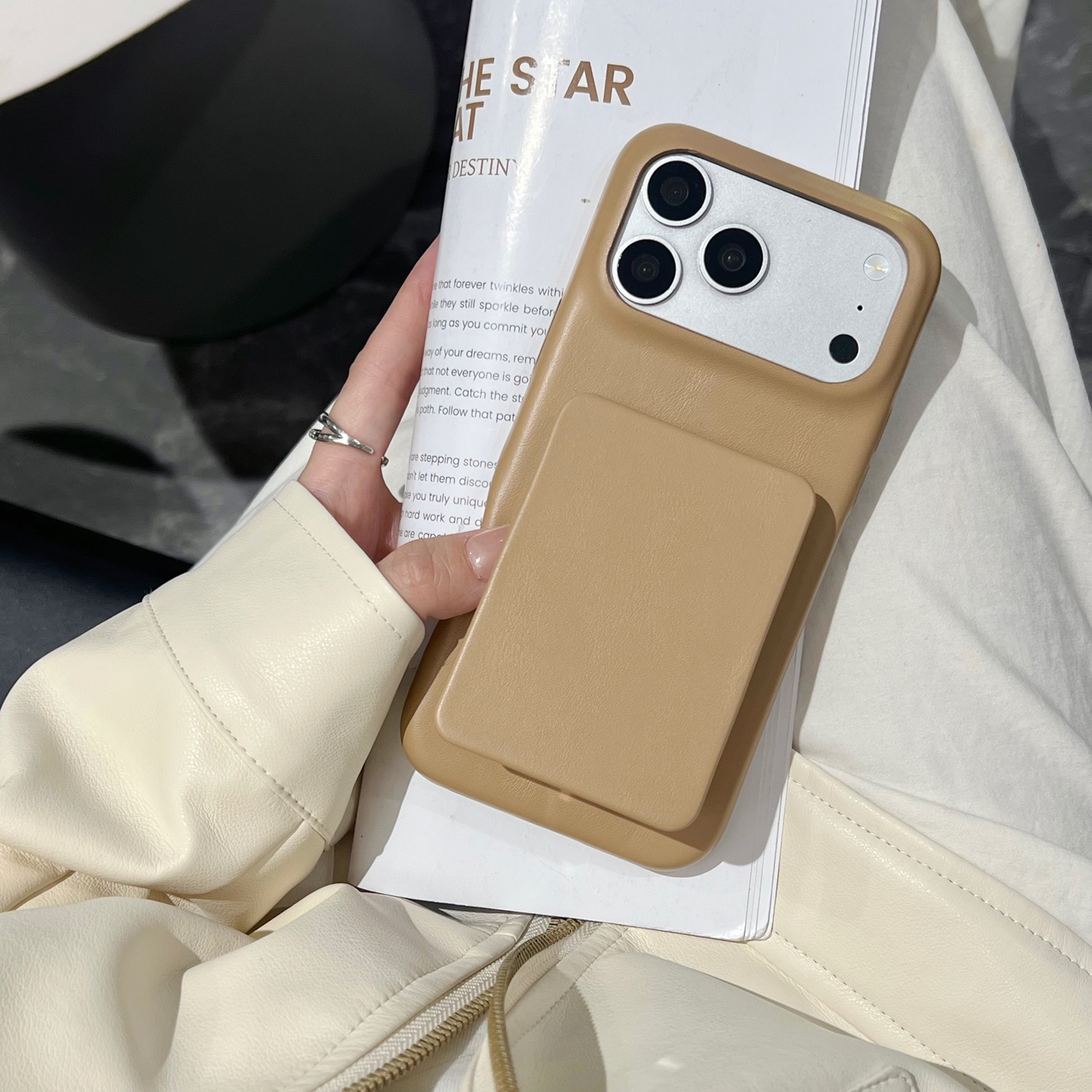 Fashion Retro Maillard Dark Co - Flip Leather Case recensie en prijs
