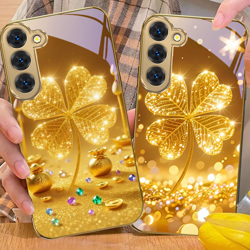 A huge golden clover For Samsu - Phone Cases For Samsung Galaxy recensie en prijs