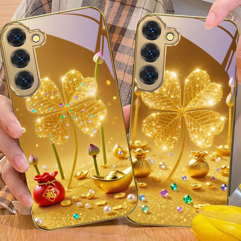 A huge golden clover For Samsu - Phone Cases For Samsung Galaxy recensie en prijs