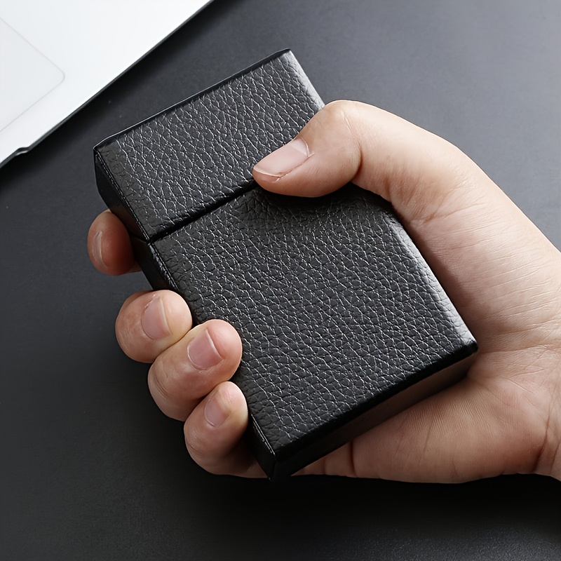 Leather tobacco box 20 cigars  - Flip Leather Case recensie en prijs