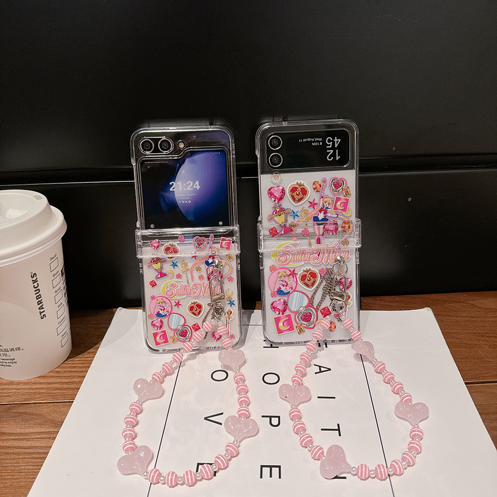 Cute Cartoon Japan Anime Sailo - Phone Cases Z Flip 5 recensie en prijs