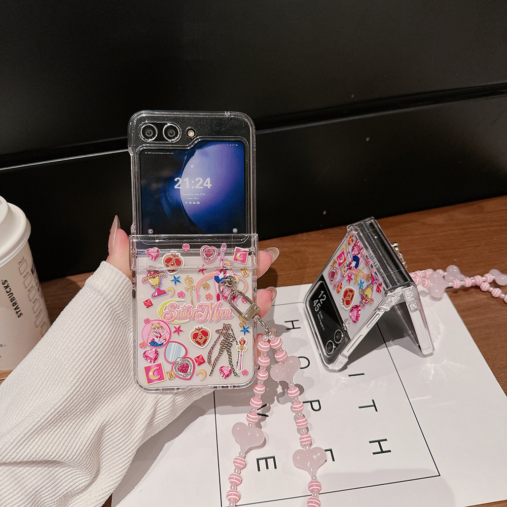 Cute Cartoon Japan Anime Sailo - Phone Cases Z Flip 5 recensie en prijs