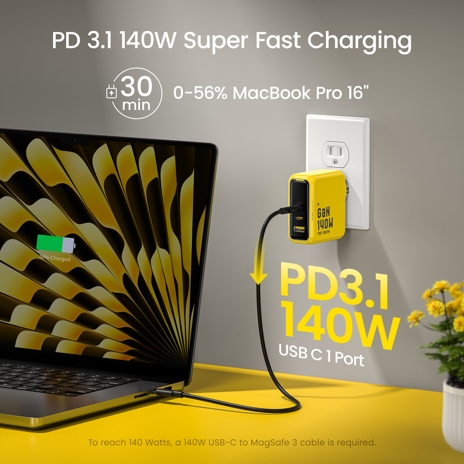 AOHI Youth 140W GaN Charger PD - Phone Cases Quick Delivery recensie en prijs