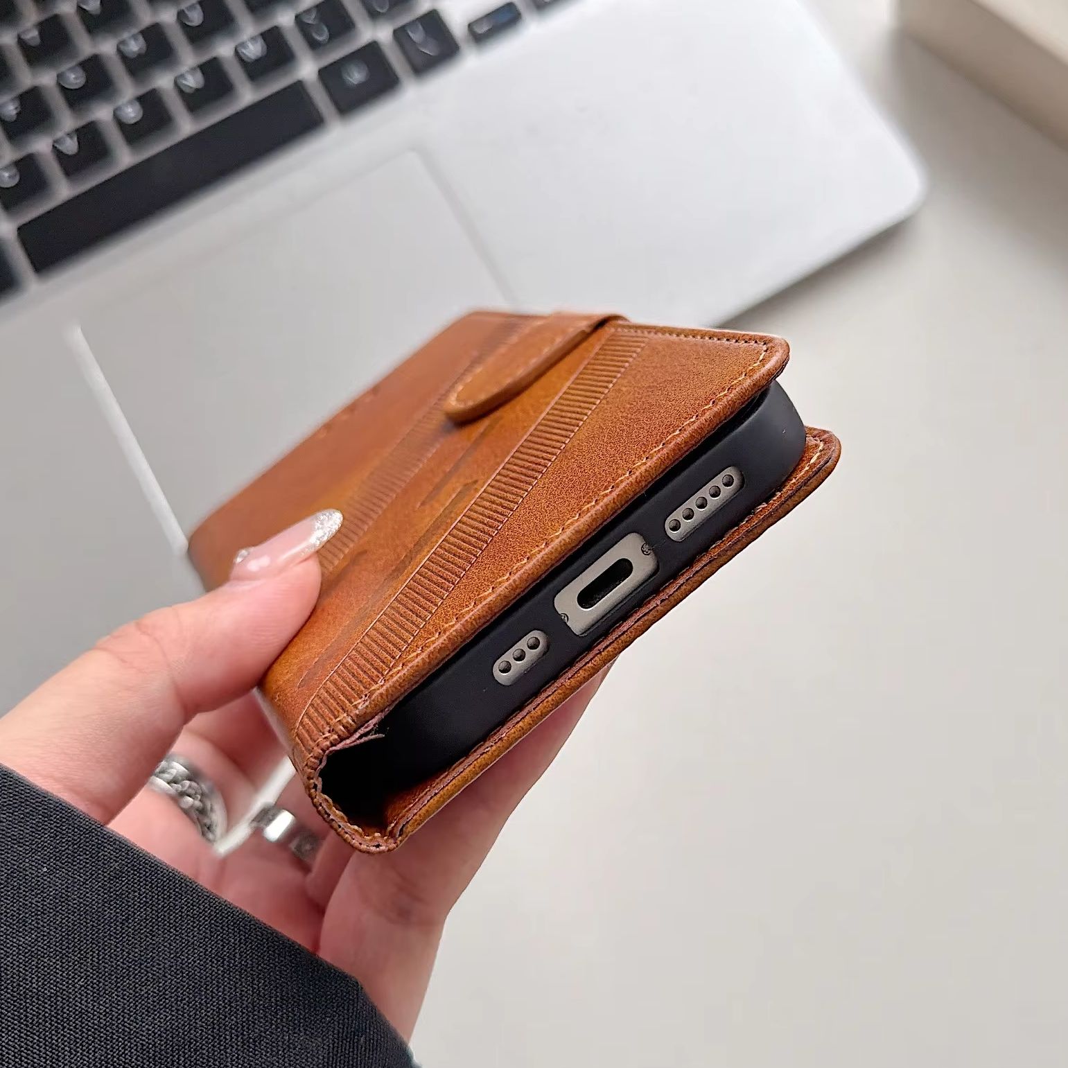 Flip Wallet PU Leather Phone C - Flip Leather Case recensie en prijs