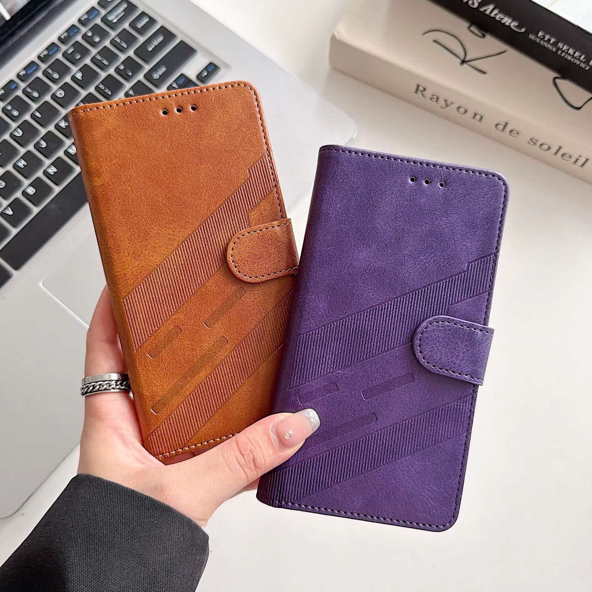 Flip Wallet PU Leather Phone C - Flip Leather Case recensie en prijs