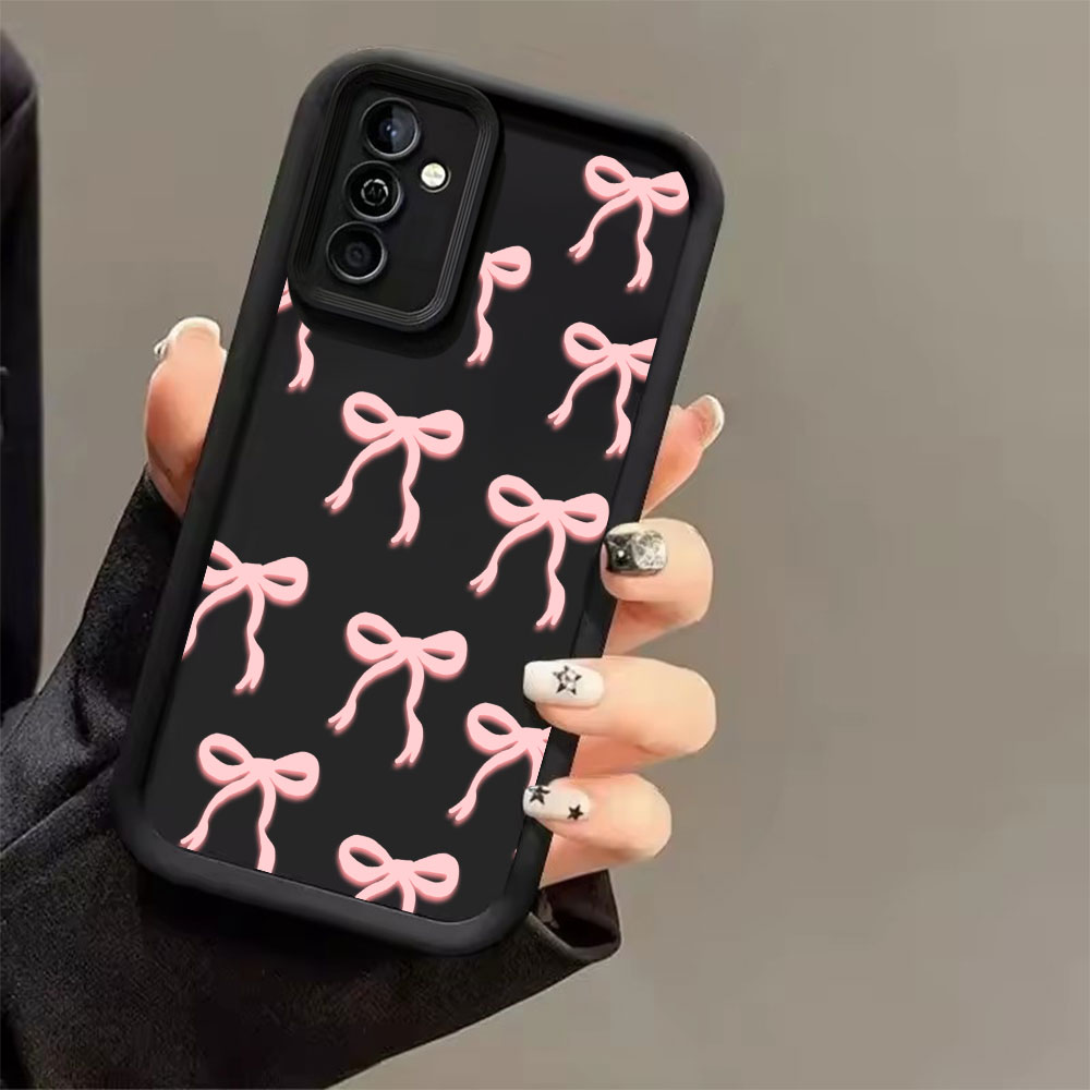 Pink Bow Print Soft TPU Phone  - Phone Cases For Samsung Galaxy recensie en prijs