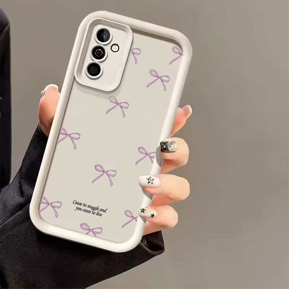 Pink Bow Print Soft TPU Phone  - Phone Cases For Samsung Galaxy recensie en prijs