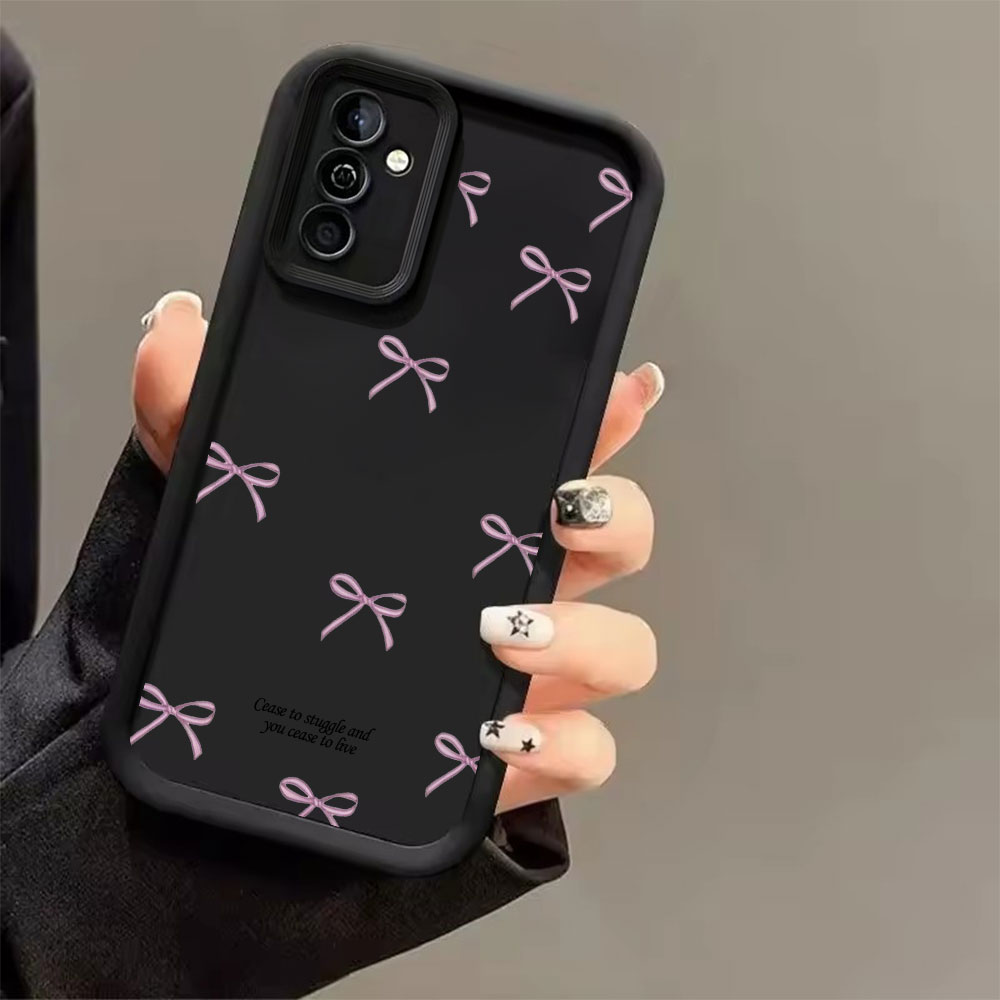 Pink Bow Print Soft TPU Phone  - Phone Cases For Samsung Galaxy recensie en prijs