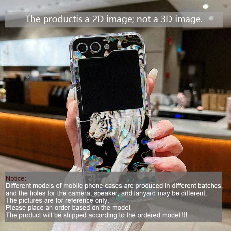 Stylish Tiger Dragon Marble Te - Phone Cases Z Flip 5 recensie en prijs