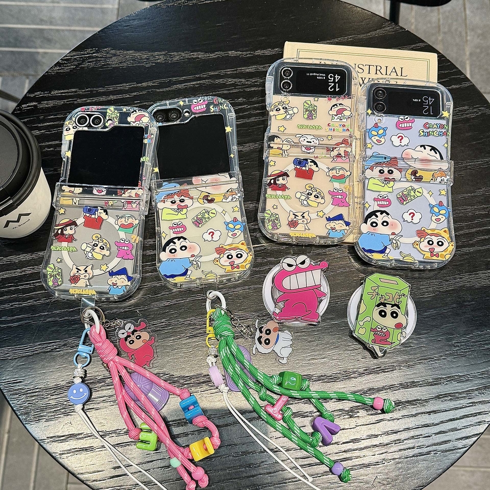 Cute Japan Anime Crayon Shin-c - Phone Cases Z Flip 5 recensie en prijs