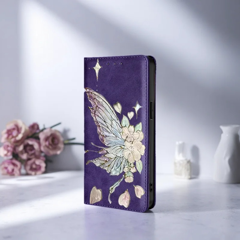 Painted Magnetic Flip Leather  - Flip Leather Case recensie en prijs