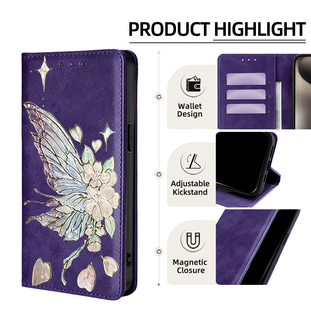 Painted Magnetic Flip Leather  - Flip Leather Case recensie en prijs